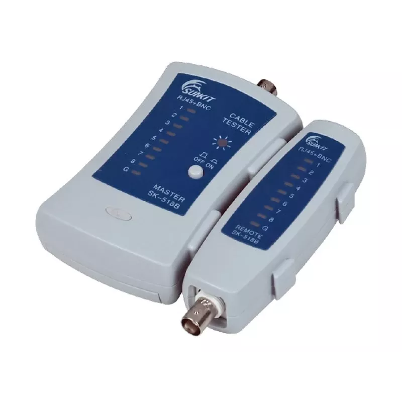 Alantec NI007 tinklų kabelio testeris PoE testeris, Mėlyna, Pilka