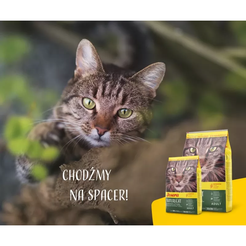 Sausas kačių maistas JOSERA NatureCat Adult Poultry & Salmon 2 kg, be grūdų, 33% baltymų, 20% riebalų