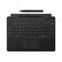 Microsoft Surface Pro klaviatūra su plonas Pen, QWERTY, anglų k., juoda