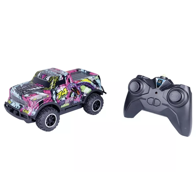 RC automobilis Ghost Driver - violetinė