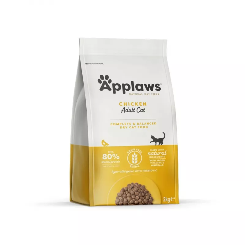 APPLAWS Vištiena - sausas kačių maistas - 2 kg