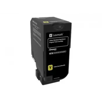 Lexmark 74C2SY0 spausdintuvo eksploatacinė medžiaga, geltona