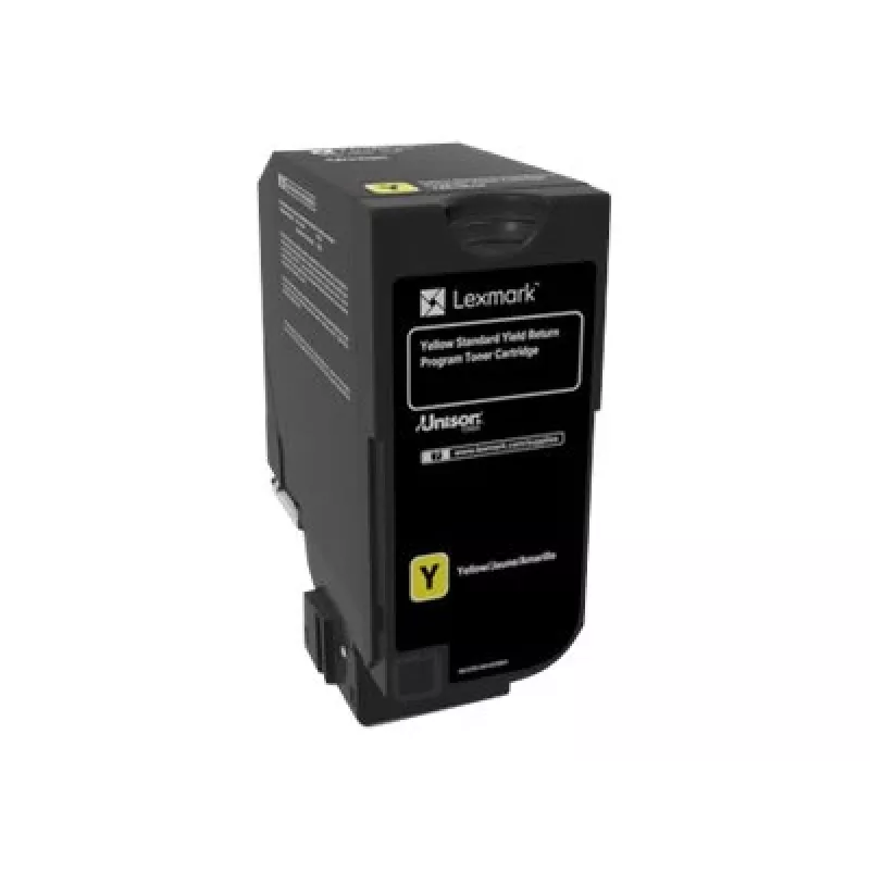Lexmark 74C2SY0 spausdintuvo eksploatacinė medžiaga, geltona
