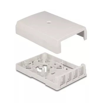 DeLOCK 67053 Keystone paviršinio montavimo dėžutė, 4 prievadų, balta