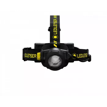 Galvos juostos žibintuvėlis Led Lenser H15R Work juoda geltona
