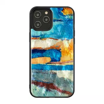 Apsauginis dėklas iKins skirtas Apple iPhone 12 Pro Max — dangaus mėlynumo