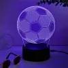 Stalinė lempa MANTA SNL124RGB RGB 3D šviesos dekoratyviniai rutuliai, spalvą keičiantis LED, dekoratyvinis apšvietimas