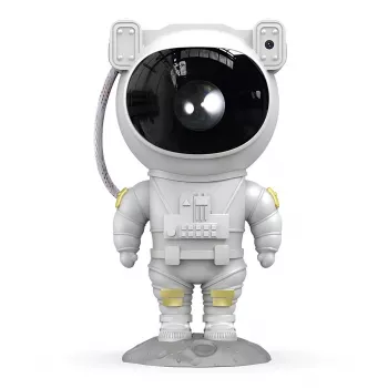 Naktinės šviesos žvaigždžių projektorius vaikams, astronauto formos