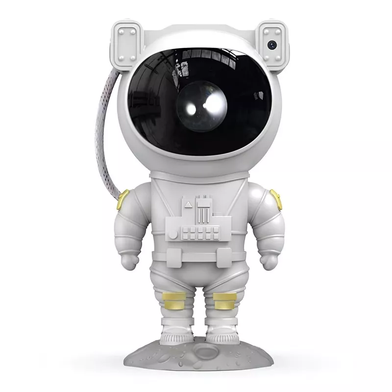 Naktinės šviesos žvaigždžių projektorius vaikams, astronauto formos