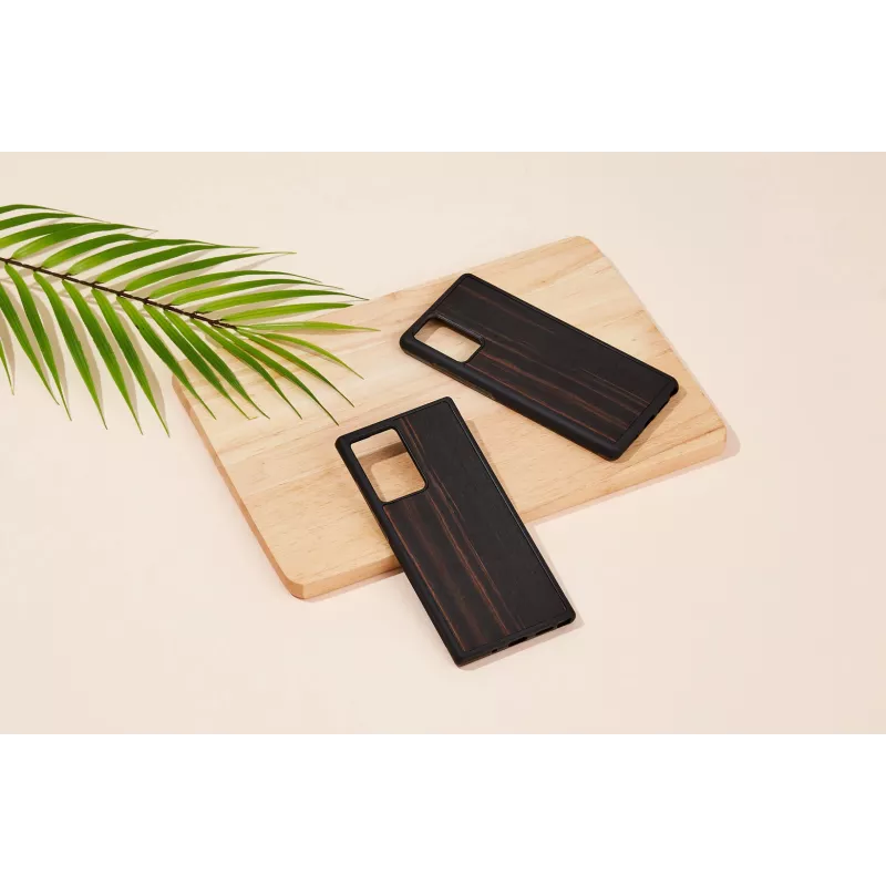 Apsauginis telefono dėklas „man and wood“, skirtas „Samsung Galaxy Note 20 Ultra“ – juodmedžio juoda