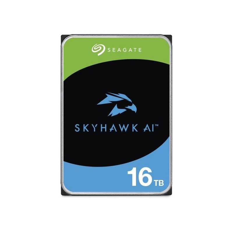 Seagate SkyHawk AI vidinis standusis diskas 16 TB 7200 RPM 512 MB 3.5 colio Serial ATA III