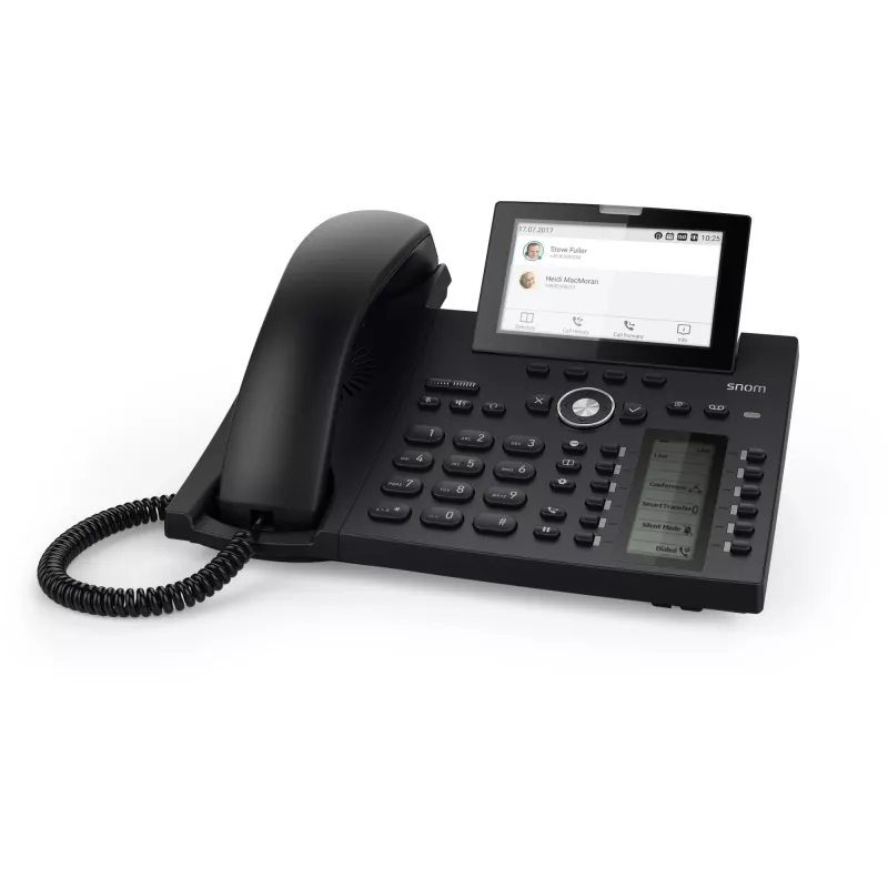 Snom D385 IP telefonas Juodas 12 linijų TFT