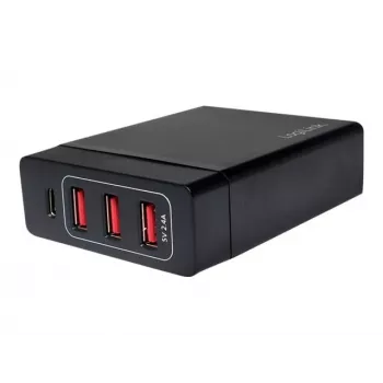 Vidinis įkroviklis LogiLink PA0122 Universalus juodas USB