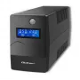Qoltec Monolith nepertraukiamo maitinimo šaltinis (UPS) Dvigubos konversijos (Online) 1 kVA 600 W 2 kintamosios srovės lizdai