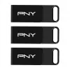 USB atmintinė PNY Elite 128 GB USB Type-C 3.2 Gen 1 (3.1 Gen 1) Juoda