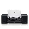 Patefonas Lenco LS-100BK diržinė pavara USB, juodas