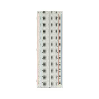 Breadboard DELOCK 18313 — belituojamoji prototipavimo plokštė, plastikinė, 55×165×9 mm, balta