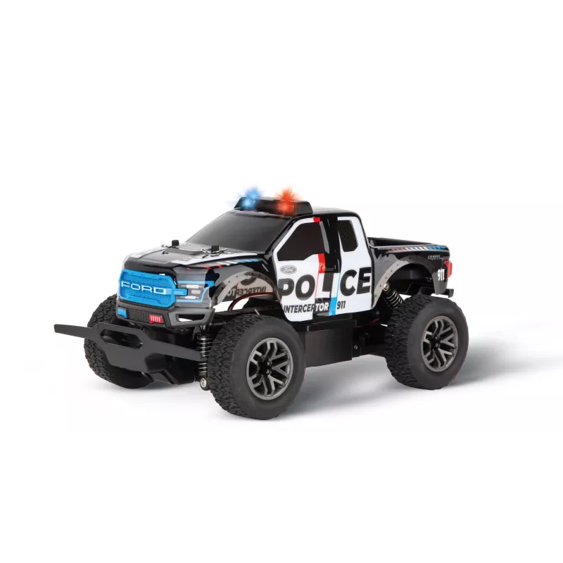 Radijo bangomis valdomas automobilis CARRERA Ford F-150 Raptor Police 2,4 GHz RC modelis