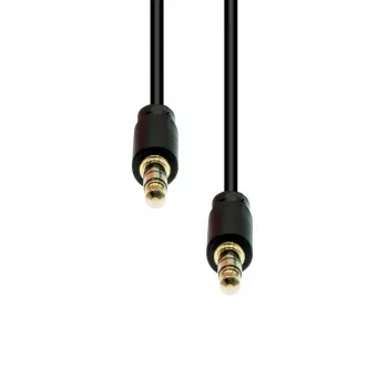 3-pin plonas kabelis ProXtend M3S-02 Juoda 2 m — maitinimo jungties kabelis