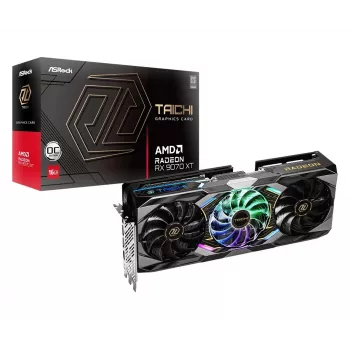 ASRock Radeon RX 9070 XT TC 16GB GDDR6 PCIe 5.0 Vaizdo plokštė