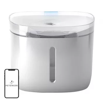 Automatinė gyvūnų girdykla Petoneer Fresco Mini Plus — 1,9 l, ABS, suderinama su Tuya, 5 V nuolatinė srovė
