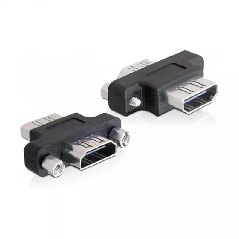 HDMI A jungtis DeLOCK 65313 juoda