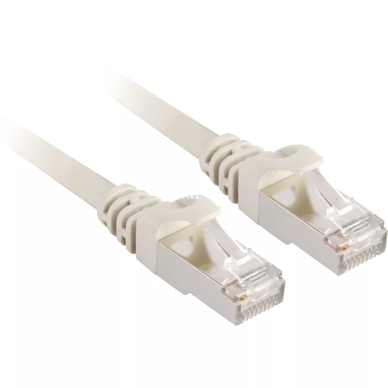 Tinklo kabelis Sharkoon CAT.6 RJ45 0,5 m pilkas