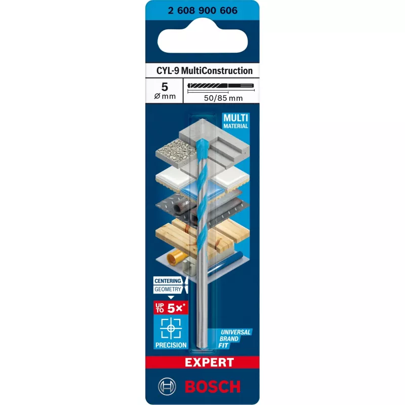 Bosch Expert CYL-9 MultiConstruction grąžtas 1 vnt.