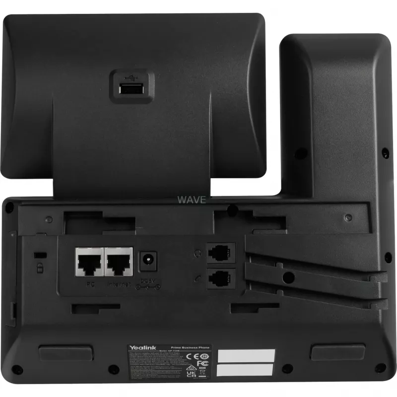 IP telefonas Yealink SIP-T54W juodas 10 linijų LCD Wi-Fi