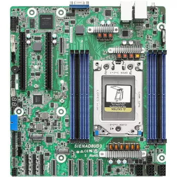 Pagrindinė plokštė ASRock SIENAD8UD3, AMD 800 serija, Socket SP6, mikro-ATX