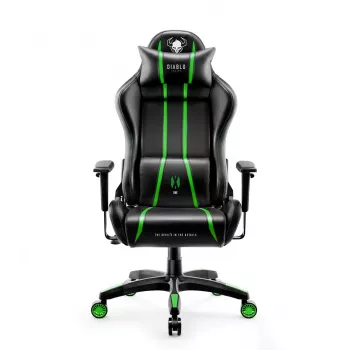 Diablo X-One 2.0 Normal Size Gaming chair Juoda, Green