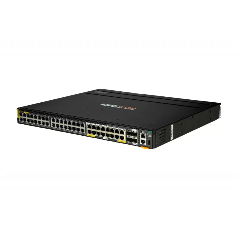 HPE Aruba Networking CX 6300M 32p 1G 16p Smart Rate 5G Class8 PoE 2p SFP56 50G 2p SFP28 25G MACsec komutatorius - Komutatorius - L3 - valdomas - 32 x 10/100/1000 (PoE++)