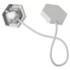 Apšvietimo jungtis Nanoleaf Flex — balta, 0,24 m laidas, pakuotėje 3 vnt.