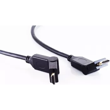 HDMI laidas ShiverPeaks 77475-7 su 90° jungtimi skaitmeniniam vaizdui