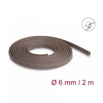 Kabelių įvorė DeLOCK 20897 Ruda Poliesterio 6mm