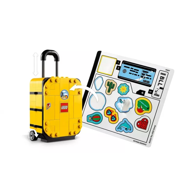 LEGO 40817 Geltonas kelioninis lagaminas