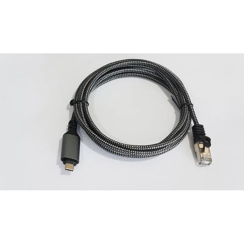 Tinklo kabelis AKTBXKS6USBC30B RJ-45 USB C laidas Cat.6 3m Juodas