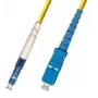 Microconnect FIB461001 InfiniBand / optinis kabelis 1 m LC Geltonas