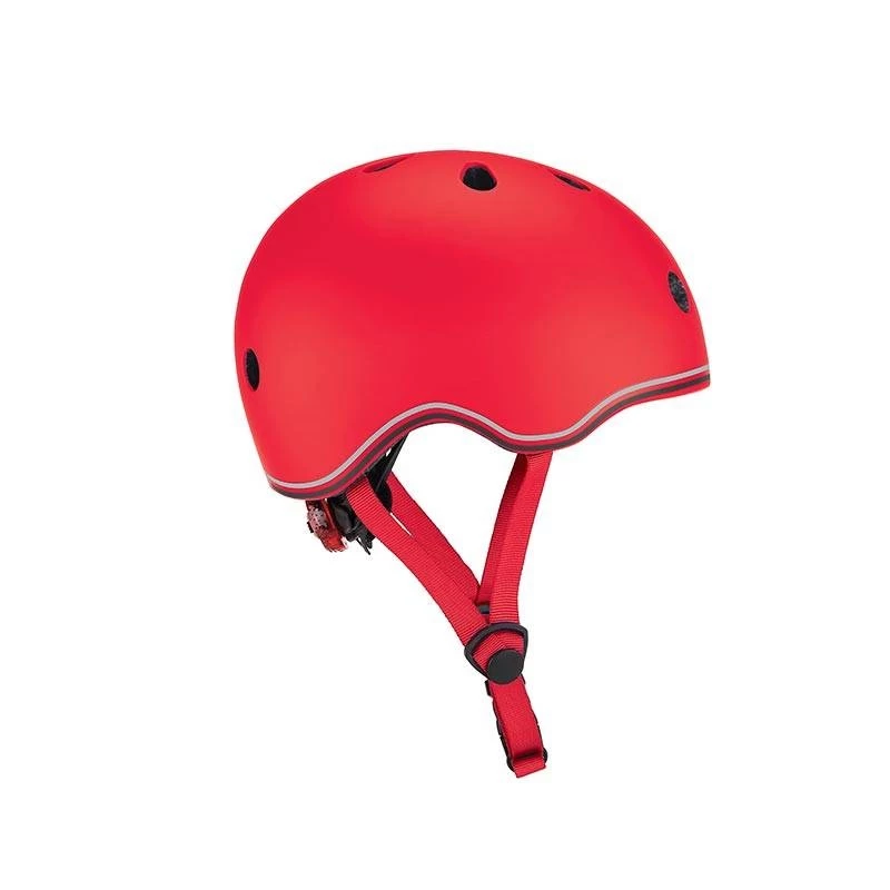Globber | Raudonas | Šalmas | Go Up Lights, XXS/XS (45-51 cm)