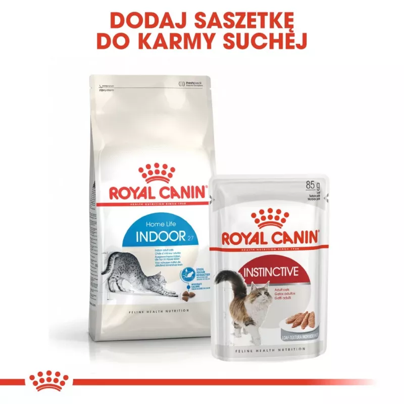 Sausas kačių ėdalas Royal Canin Home Life Indoor 27 suaugusioms naminėms katėms, vištiena, 4 kg