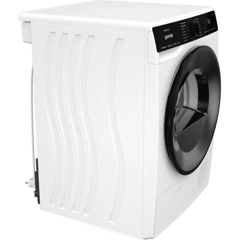 Gorenje DPNA92WIFI drabužių džiovyklė Laisvai pastatoma Priekinio užpildymo 9 kg A++ Juoda, Balta