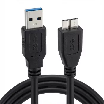 ROLINE - USB laidas - 9 kontaktų USB Type A (V) - 10 kontaktų Micro-USB Type B (V) - 15 cm (USB 3.0) - Juoda (11.02.8876)