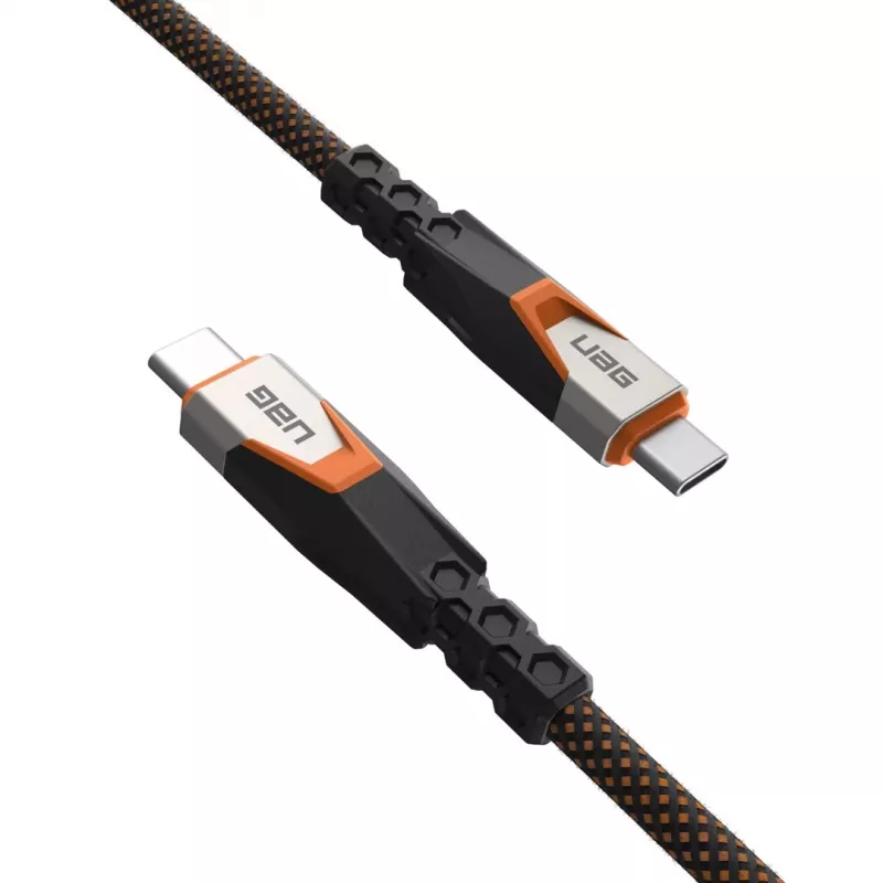 USB C į USB C laidas C2G 9B4415114097 USB 3.2 Gen 2x2 0,75 m — juoda / oranžinė