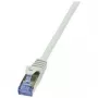 Tinklo kabelis LogiLink CQ3062S RJ-45 Cat6a 3 m Pilka