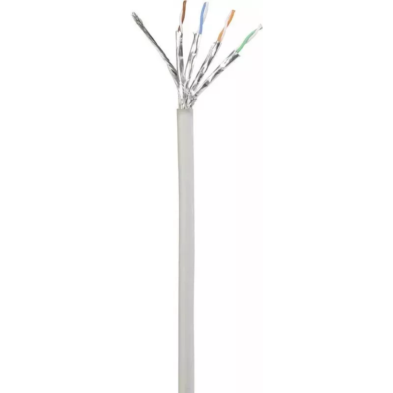 Renkforce RF-5047486 tinklo kabelis pilkas 5 m Cat6a S/FTP (S-STP) (RF-5047486)