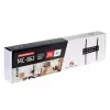 MACLEAN BRACKETS MC-862 Originalus itin tvirtas reguliuojamas lengvai montuojamas TV laikiklis 26-55 40kg universalus juodas max Vesa 400x400