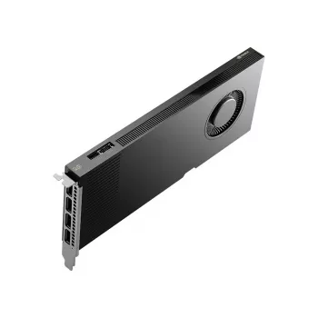 PNY RTX PRO 4000 Blackwell, 24 GB GDDR7 ECC 192 bit, 140 W, PCI Express 5.0 x16, 4 x DisplayPort 2.1, ATX laikiklis, 1x CEM5 16 kontaktų maitinimo laidas, FHML vieno lizdo, maža dėžutė