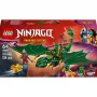 Konstravimo žaislų rinkinys LEGO NINJAGO 71829 Lloyd's Green Forest Dragon, 128 dalys, 2 minifigūrėlės, amžius 6+