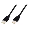 Assmann USB jungiamasis kabelis. A tipo M/M. 3,0 m. USB 2.0 suderinamas. UL. juodas (AK-300100-030-S)