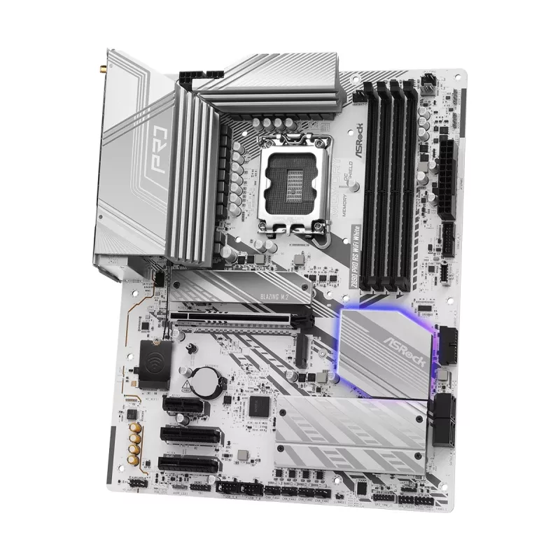 Motininė plokštė ASRock Z890 Pro RS WiFi White Intel Z890 LGA 1851 ATX